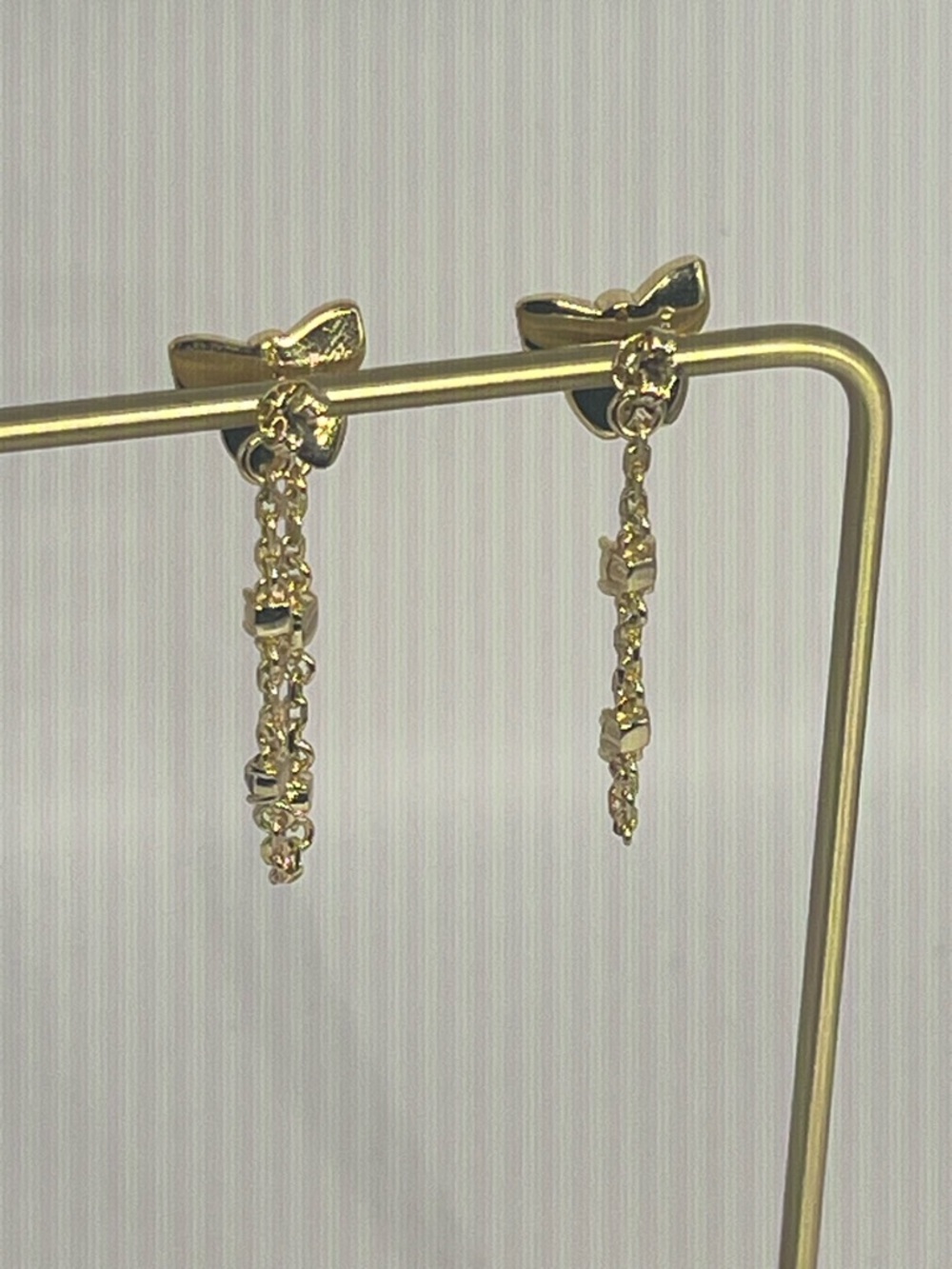 NWT Coach Butterfly Front Back Earrings Multi One Size - Picture 5 of 16
